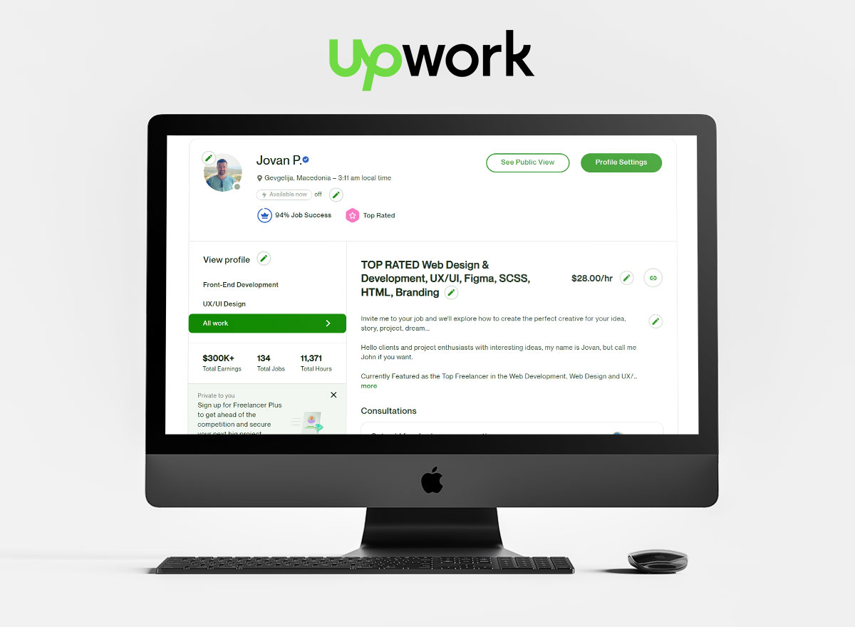 How To Get Your First Job On Upwork ?